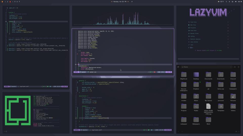 Flat Dracula preview
